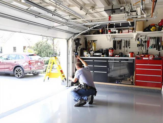 Local garage door repair service by Bay Village Garage Door Repair in Bay Village