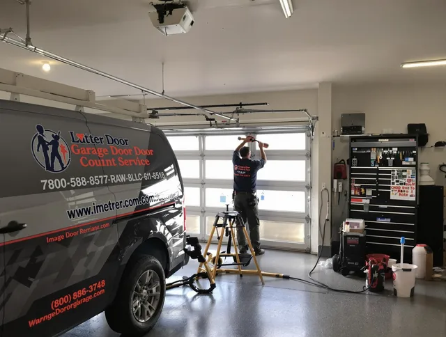 Bay Village Garage Door Repair team performing same-day garage door repair in Bay Village